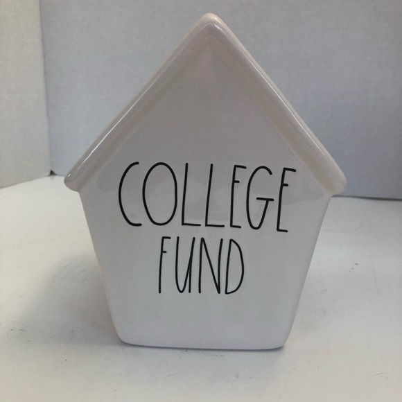 Rae Dunn Accessories - Rae Dunn COLLEGE FUND ceramic bank